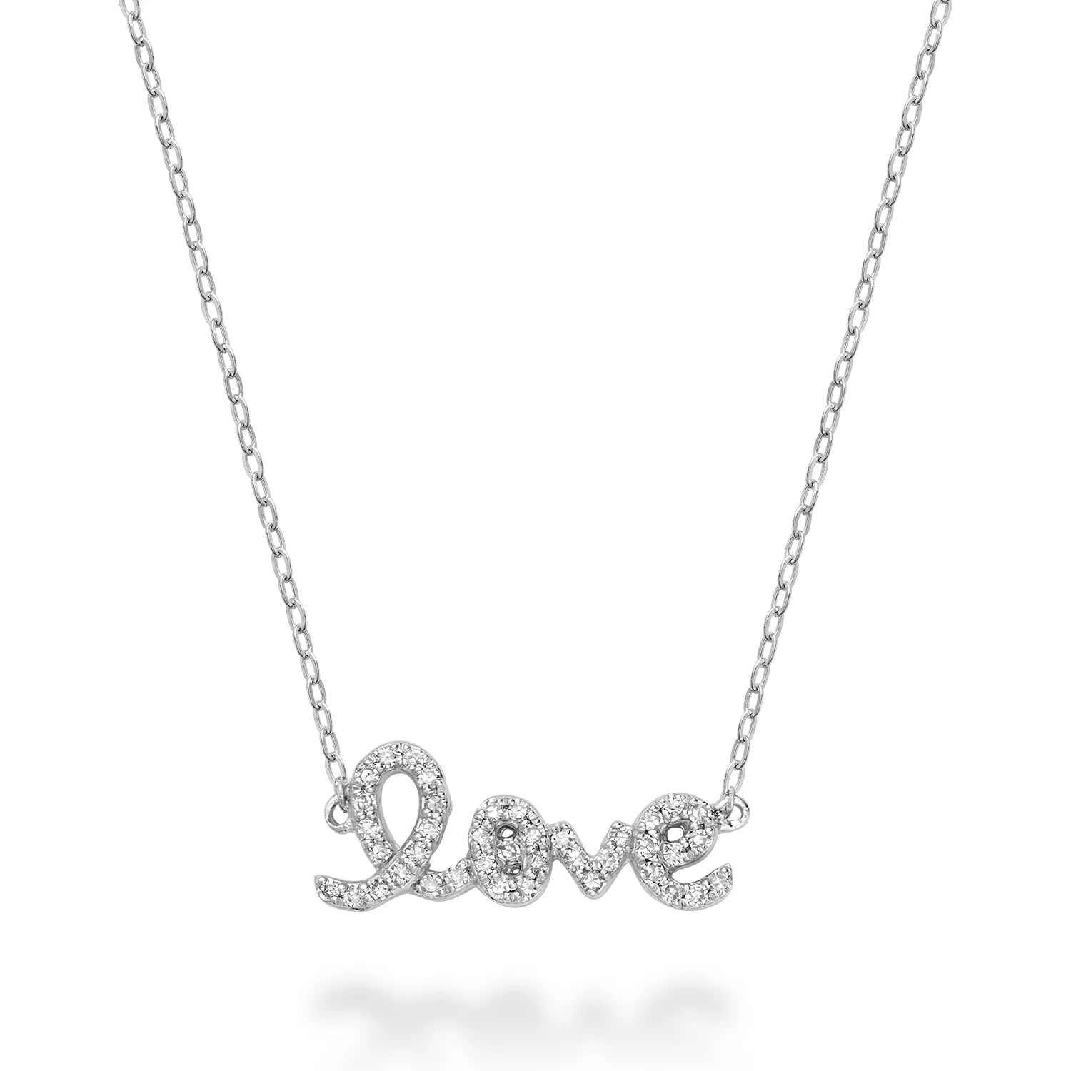 Love 2025 diamond pendant